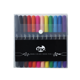 Double Deluxe Brush Marker Pens - Tinc - The English Bookshop
